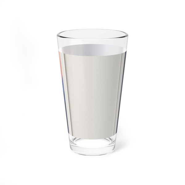 Fluid Geometry Harmony - Mixing Glass, 16oz