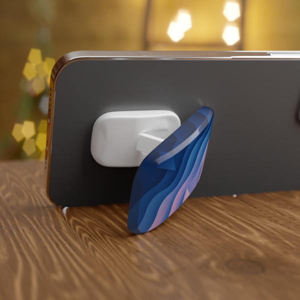 Fluid Geometry Harmony - Phone Click-On Grip