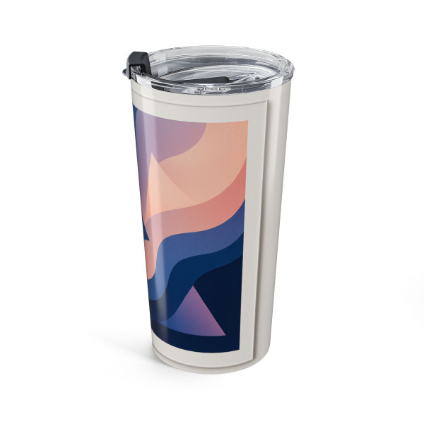 Fluid Geometry Harmony - Tumbler 20oz