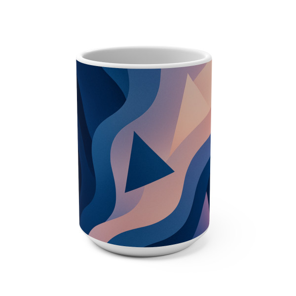 Fluid Geometry Harmony - Mug 15oz