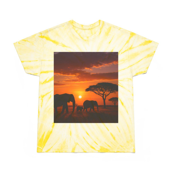 Savanna Harmony - Tie-Dye Tee, Cyclone