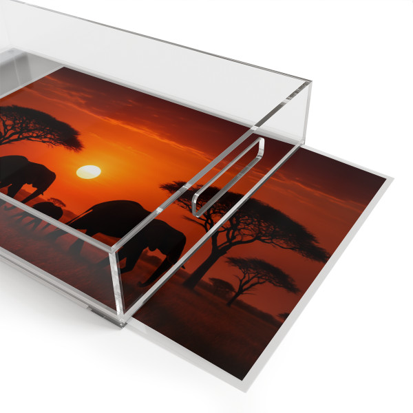 Savanna Harmony - Acrylic Serving Tray