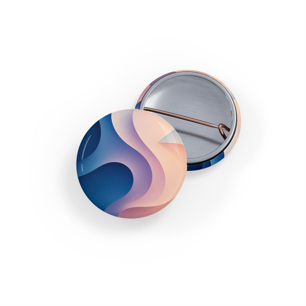 Fluid Geometry Harmony - Round Pins