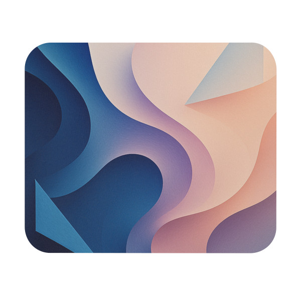 Fluid Geometry Harmony - Mouse Pad (Rectangle)