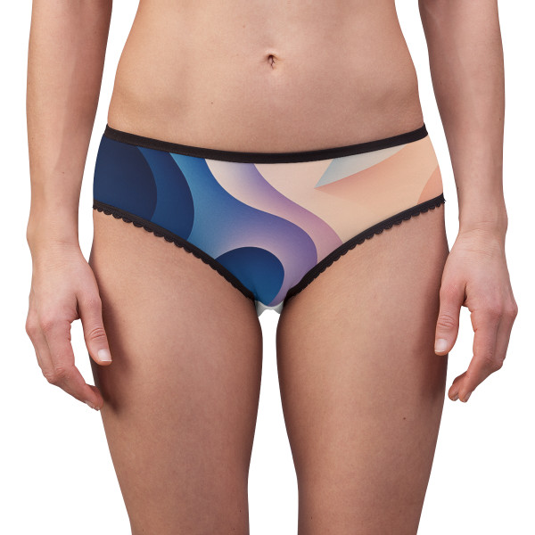 Fluid Geometry Harmony - Women's Briefs (AOP)