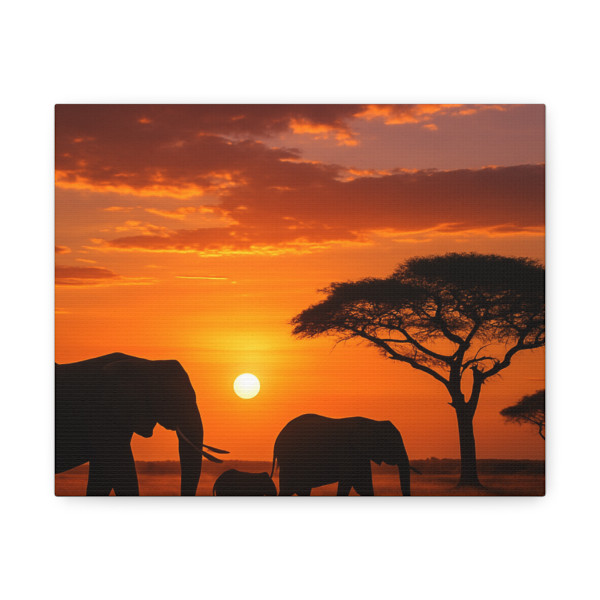 Savanna Harmony - Stretched Canvas