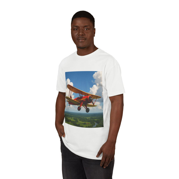 Wings of History - Unisex Sueded T-Shirt Wings of History - Unisex Sueded T-Shirt