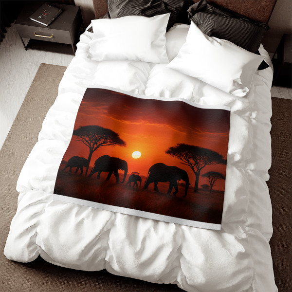 Savanna Harmony - Sweatshirt Blanket
