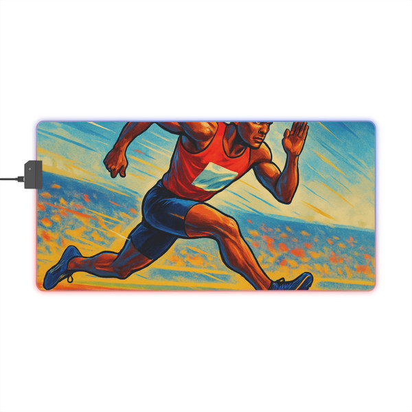 Power Surge - LED Gaming Mouse Pad