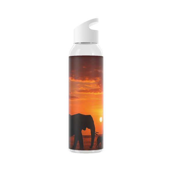 Savanna Harmony - Sky Water Bottle