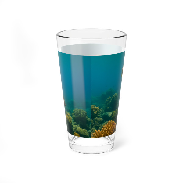Serene Ocean Whisper - Mixing Glass, 16oz