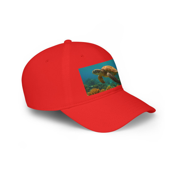 Serene Ocean Whisper - Low Profile Baseball Cap