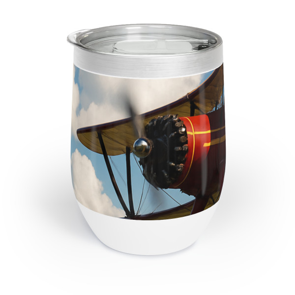 Wings of History - Chill Wine Tumbler