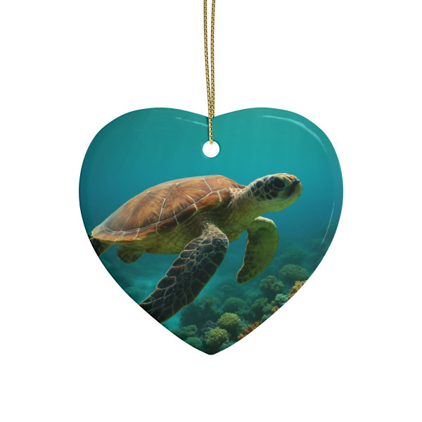 Serene Ocean Whisper - Ceramic Ornaments (1pcs, 5pcs, 10pcs, 20pcs)