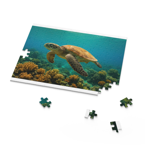 Serene Ocean Whisper - Puzzle (120, 252, 500-Piece)
