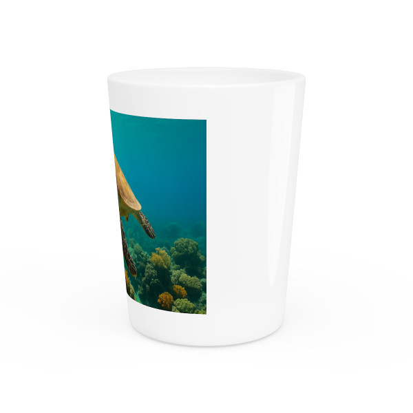 Serene Ocean Whisper - Shot Glass