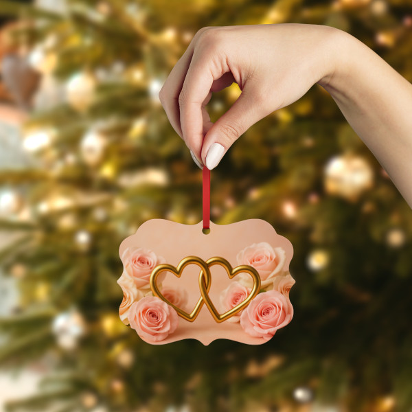 Timeless Love - Metal Plaque Ornament