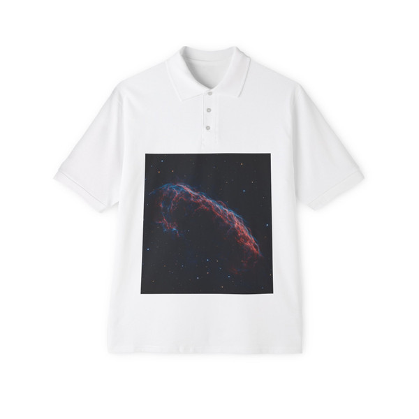 Stellar Veil - Men's Piqué Polo
