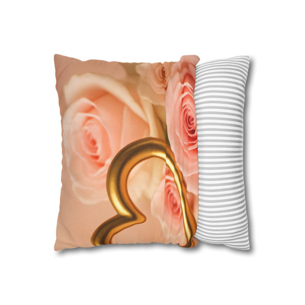 Timeless Love - Spun Polyester Square Pillowcase
