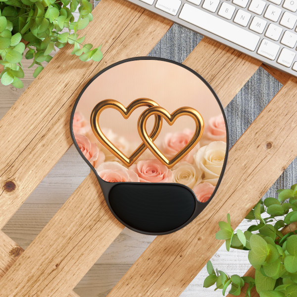 Timeless Love - Mouse Pad With Wrist Rest