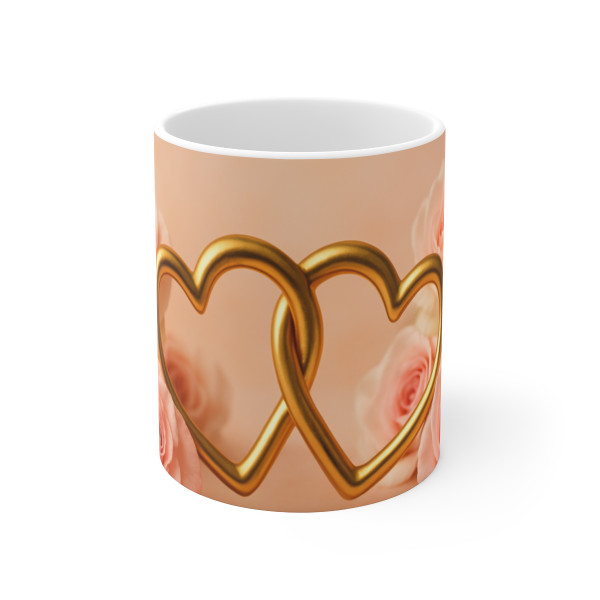 Timeless Love - Ceramic Coffee Cups, 11oz, 15oz
