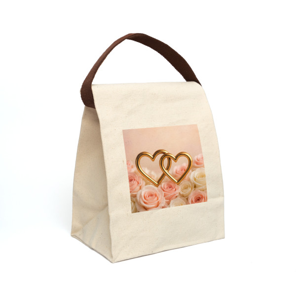 Timeless Love - Canvas Lunch Bag With Strap