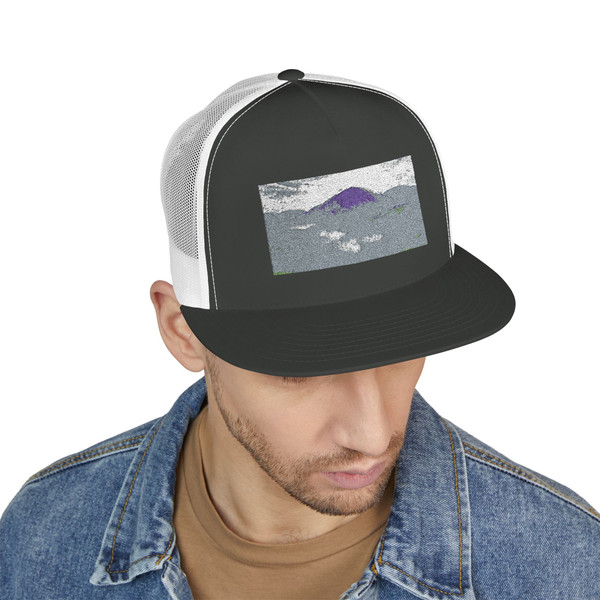 Ethereal Dawn - 5 Panel Trucker Cap (Embroidery)