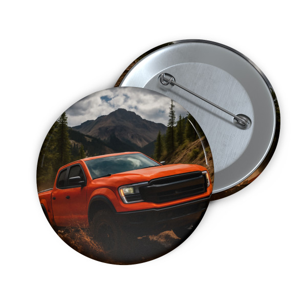 Rugged Trailblazer - Custom Pin Buttons