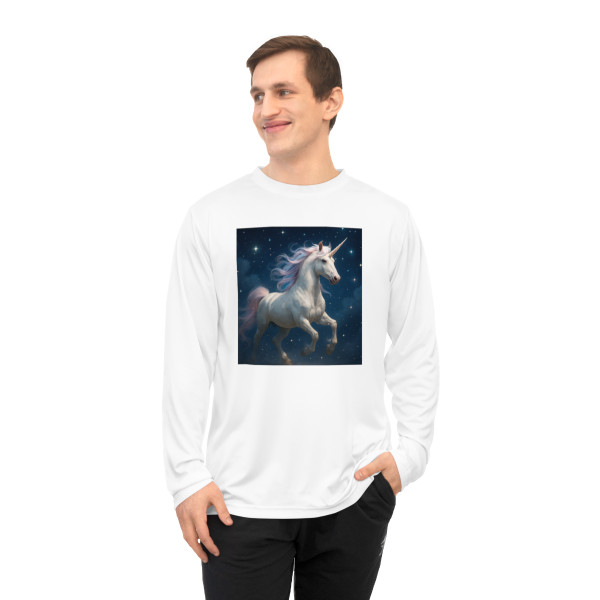 Celestial Dreamscape - Unisex Performance Long Sleeve Shirt