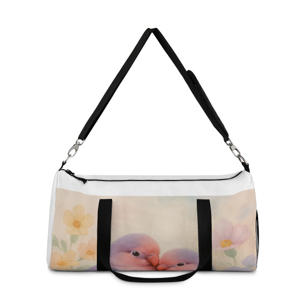 Whimsical Love Birds - Duffel Bag