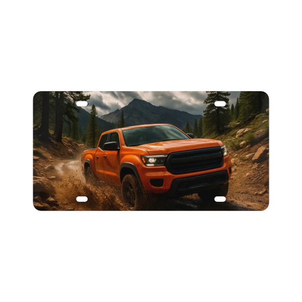 Rugged Trailblazer - License Plate