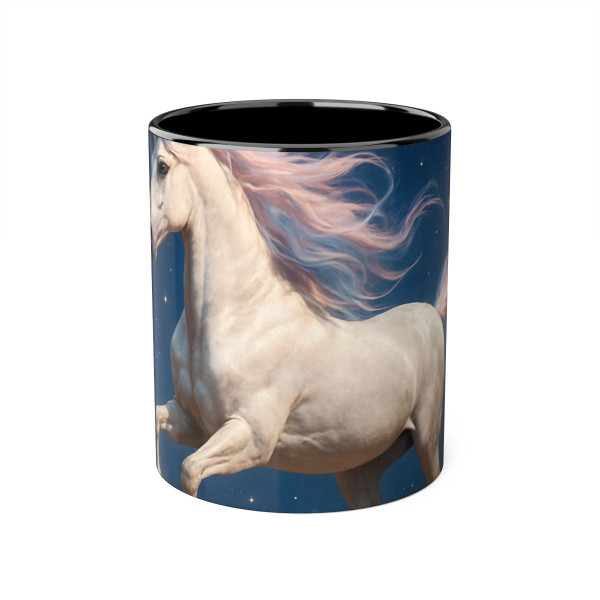 Celestial Dreamscape - Accent Mugs, 11oz