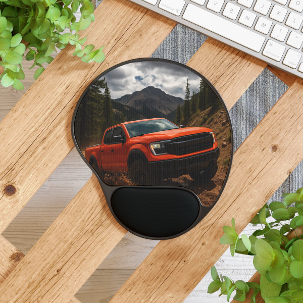 Rugged Trailblazer - Mouse Pad With Wrist Rest