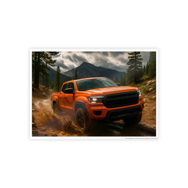 Rugged Trailblazer - Gloss Posters
