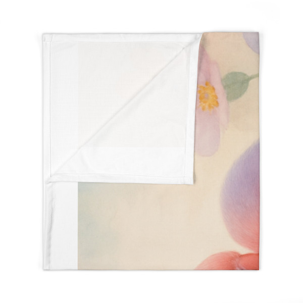 Whimsical Love Birds - Baby Swaddle Blanket