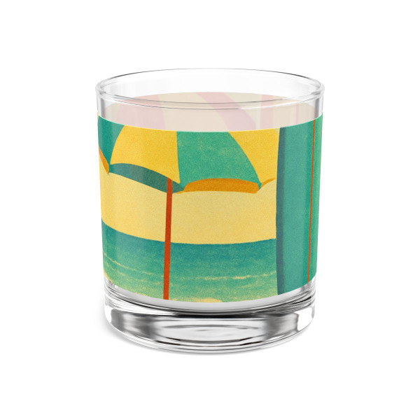 Retro Beach Getaway - Rocks Glass, 10oz Retro Beach Getaway - Rocks Glass, 10oz