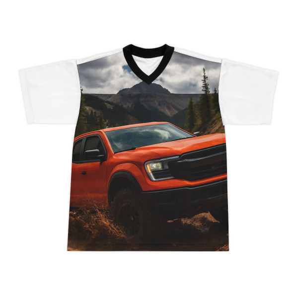 Rugged Trailblazer - Unisex Football Jersey (AOP)