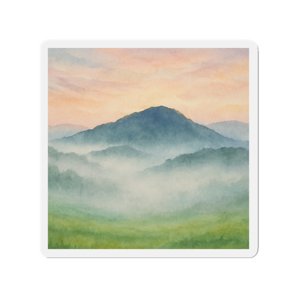 Ethereal Dawn - Die-Cut Magnets