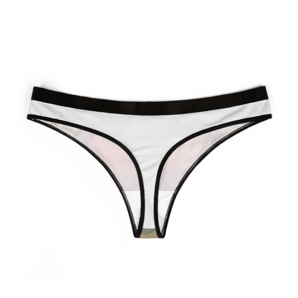 Whimsical Love Birds - Women's Thongs (AOP)