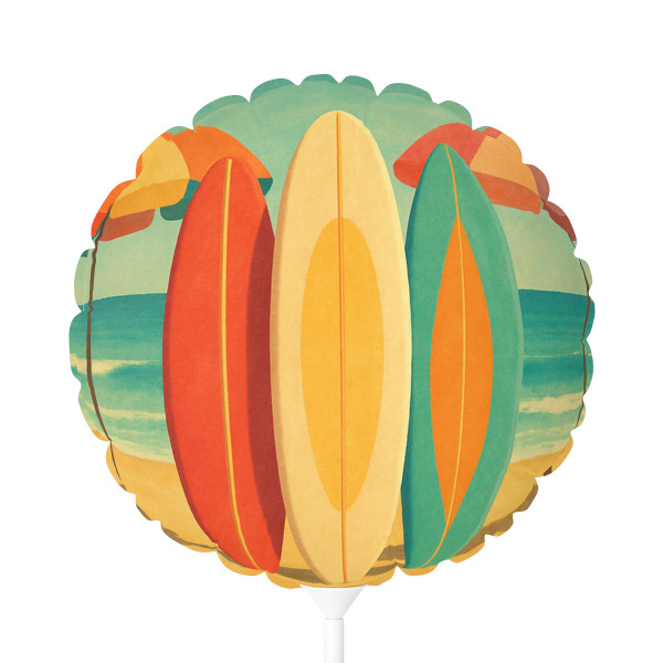 Retro Beach Getaway - Balloon (Round and Heart-shaped), 11"