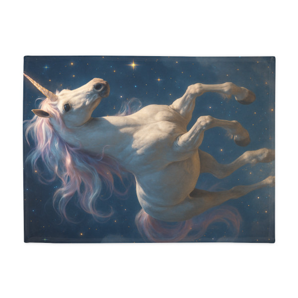 Celestial Dreamscape - Plush Fleece Blanket