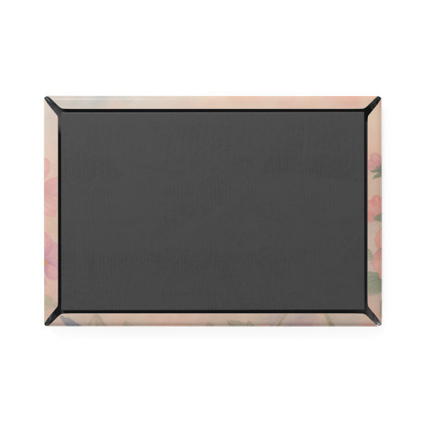 Whimsical Love Birds - Button Magnet, Rectangle (1 & 10 pcs)