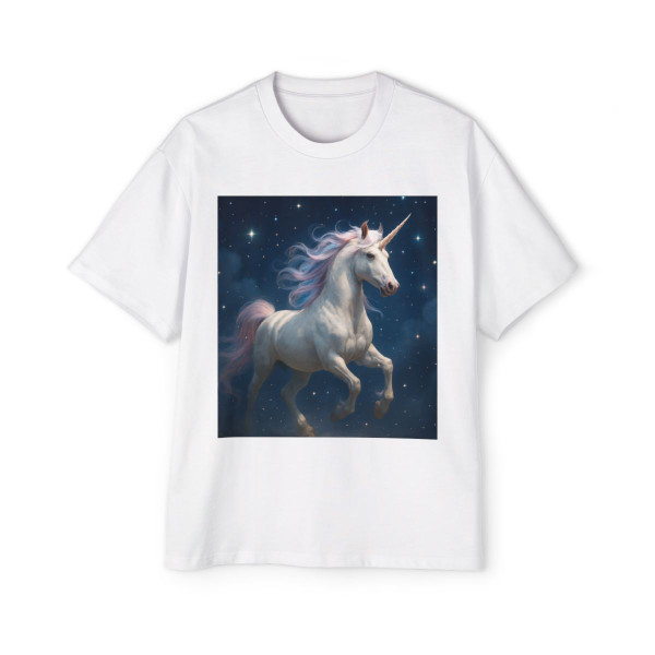 Celestial Dreamscape - Men's Heavy Oversized Tee