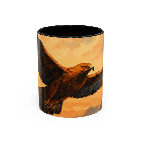 Eagle's Soar - Accent Coffee Mug (11, 15oz)