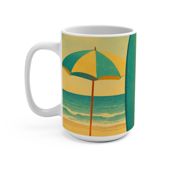 Retro Beach Getaway - Mug 15oz