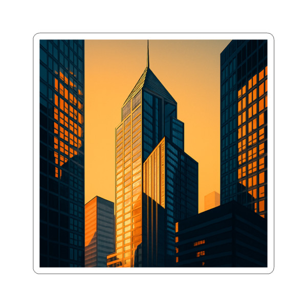 Urban Symphony - Kiss-Cut Stickers