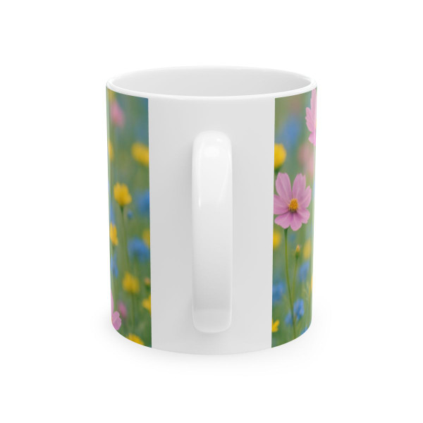 Whimsical Wildflowers - Ceramic Mug, (11oz, 15oz)