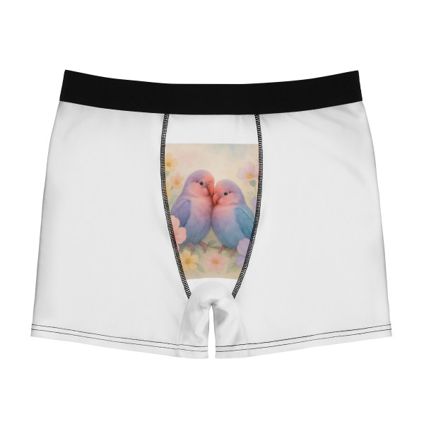Whimsical Love Birds - Men's Boxer Briefs (AOP)