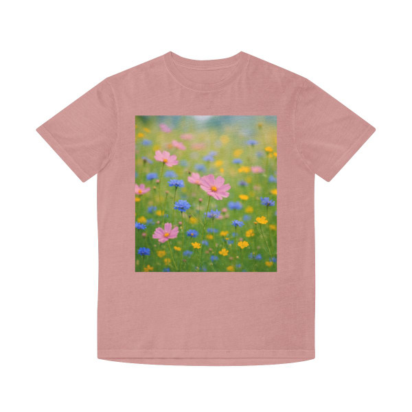 Whimsical Wildflowers - Unisex Faded Shirt Whimsical Wildflowers - Unisex Faded Shirt