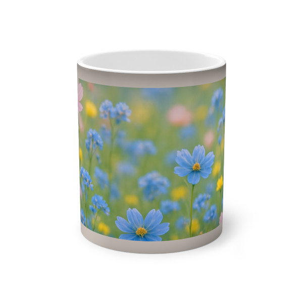 Whimsical Wildflowers - Color-Changing Mug, 11oz